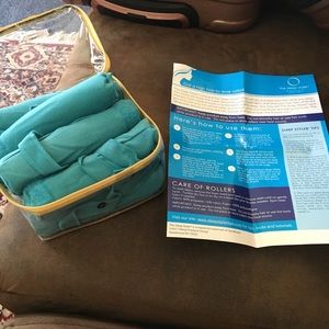 Sleep styler set of 8 hair curlers